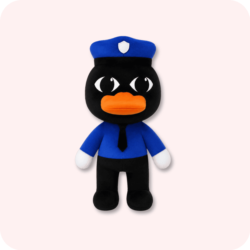 Officer Duckman Plush Officer Duckman Plush