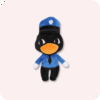 Cute Officer Duckman Animal Hospital Plush