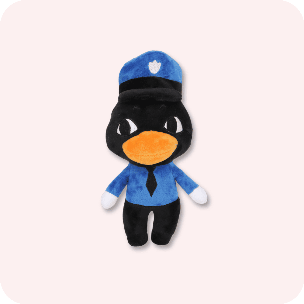 Cute Officer Duckman Animal Hospital Plush Cute Officer Duckman Animal Hospital Plush